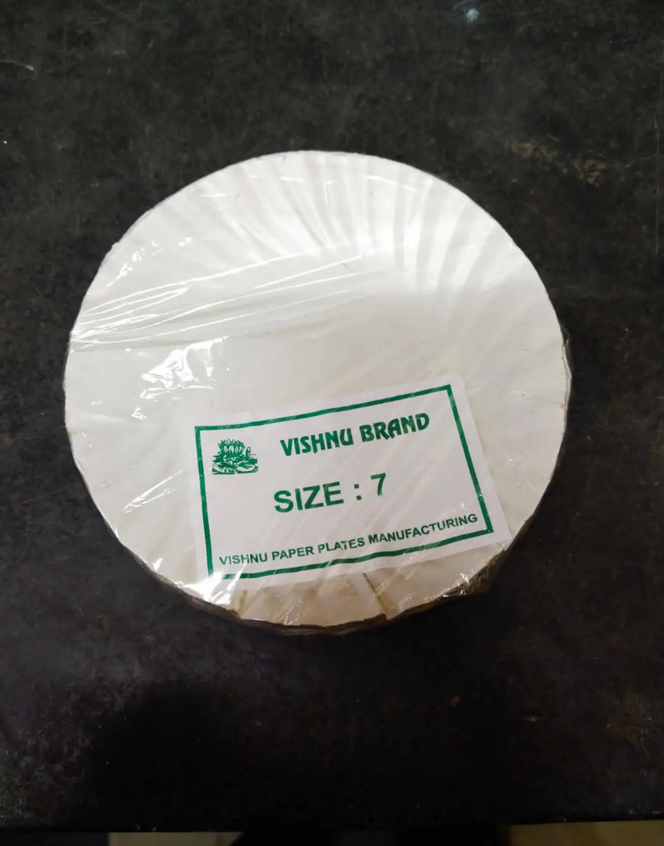 7-inch Vishnu Paper Plate